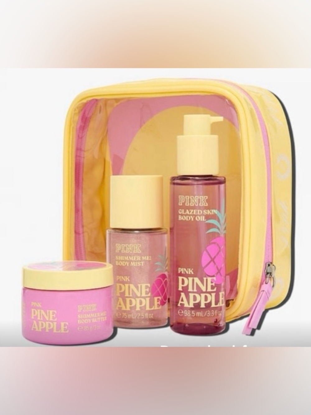 Victoria’s Secret Let's Glow Away Shimmer Travel Set